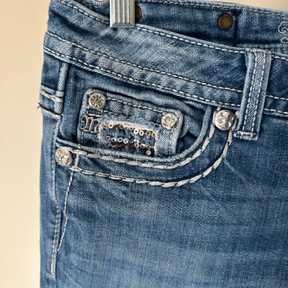 Miss Me Bootcut embellished pocket Jeans JE6067EX 8561 - Picture 6 of 14